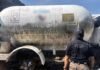Aseguran pipas y 16 mil litros de gas en Cárdenas.