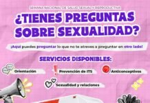 Lanzan jornadas de salud sexual y reproductiva para jóvenes.
