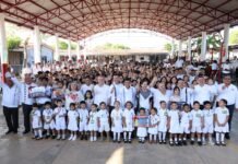 Inaugura Javier May el ciclo escolar 2026-2027.