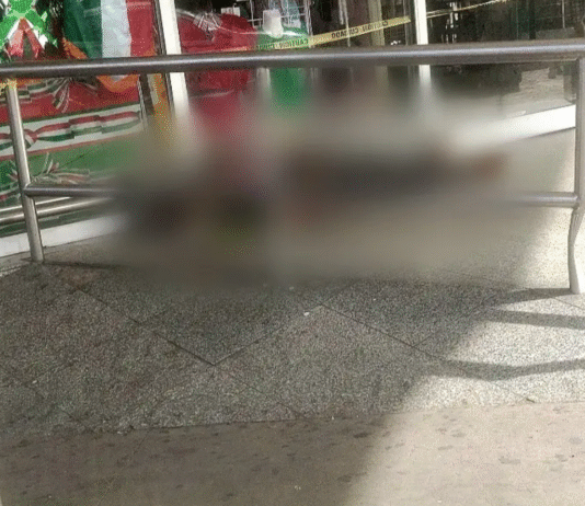 ¡Misteriosa muerte en avenida Francisco Javier Mina!