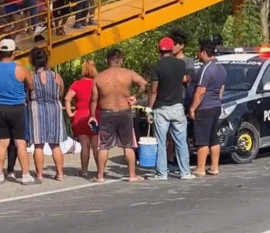 ¡Plomean a mecánico en carretera federal!
