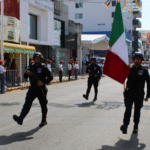 Cierran malecón por desfile escolar, cívico y militar.