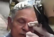 ¡Exfuncionario golpeador! Agrede a adulto mayor