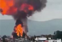 ¡Infierno en Tepeaca! Estallan cuatro pipas de gas.