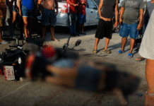 Ejecutan a balazos a pareja en moto en el espejo 1.
