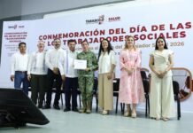 Reconoce Javier May labor de trabajadores sociales.
