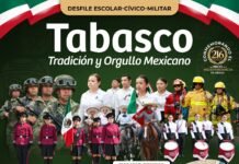 Invita Gobierno del Pueblo al Desfile Escolar, Cívico y Militar del 16 de septiembre.