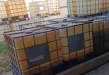 Hallan centro clandestino de huachicol en Plátano y Cacao.