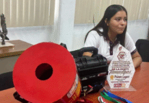 ¡Joven mexicana de Tamaulipas gana oro con extintor!