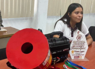 ¡Joven mexicana de Tamaulipas gana oro con extintor!