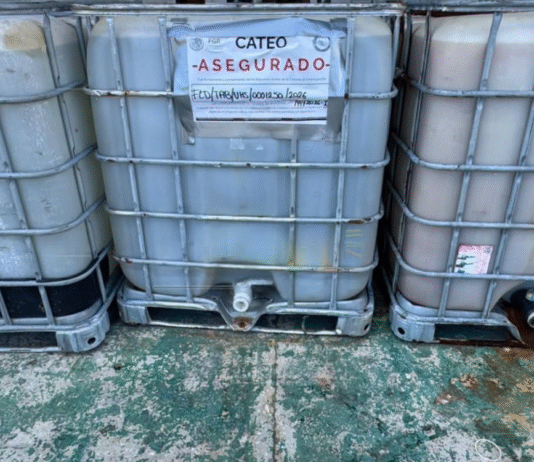 ¡Mega aseguramiento de hidrocarburo y químicos en Comalcalco!
