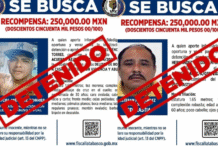 FGE: Pagan recompensas a ciudadanos por atrapar prófugos.