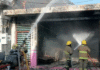Voraz incendio devora zapatería en Macuspana!