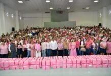 Gobierno de Tabasco entrega apoyos vitales a guerreras sobrevivientes de cáncer.