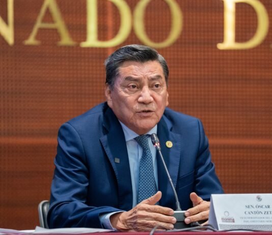 Óscar Cantón asume vicecoordinación en el Senado.