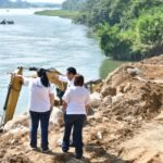 Invierten 36.4 millones para salvar a Caobanal de la furia del río.